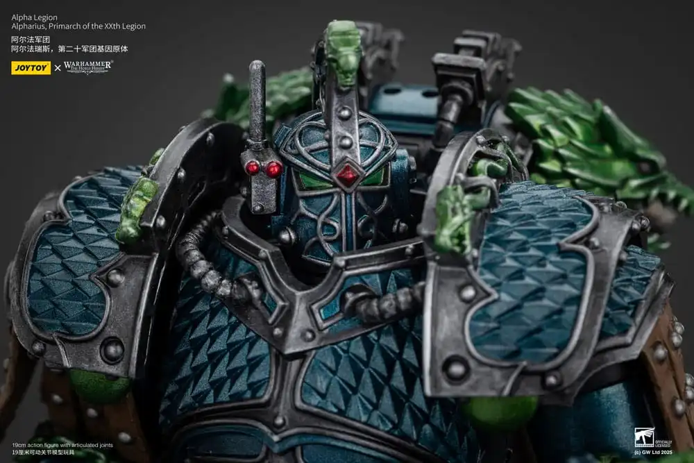 Warhammer The Horus Heresy Action Figure Alpha Legion Alpharius  Primarch of the XXth Legion 25 cm